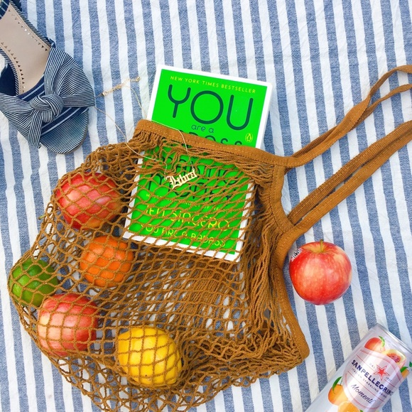 ✨Eco-Friendly Reusable Caramel Net Bag✨ - Picture 2 of 2